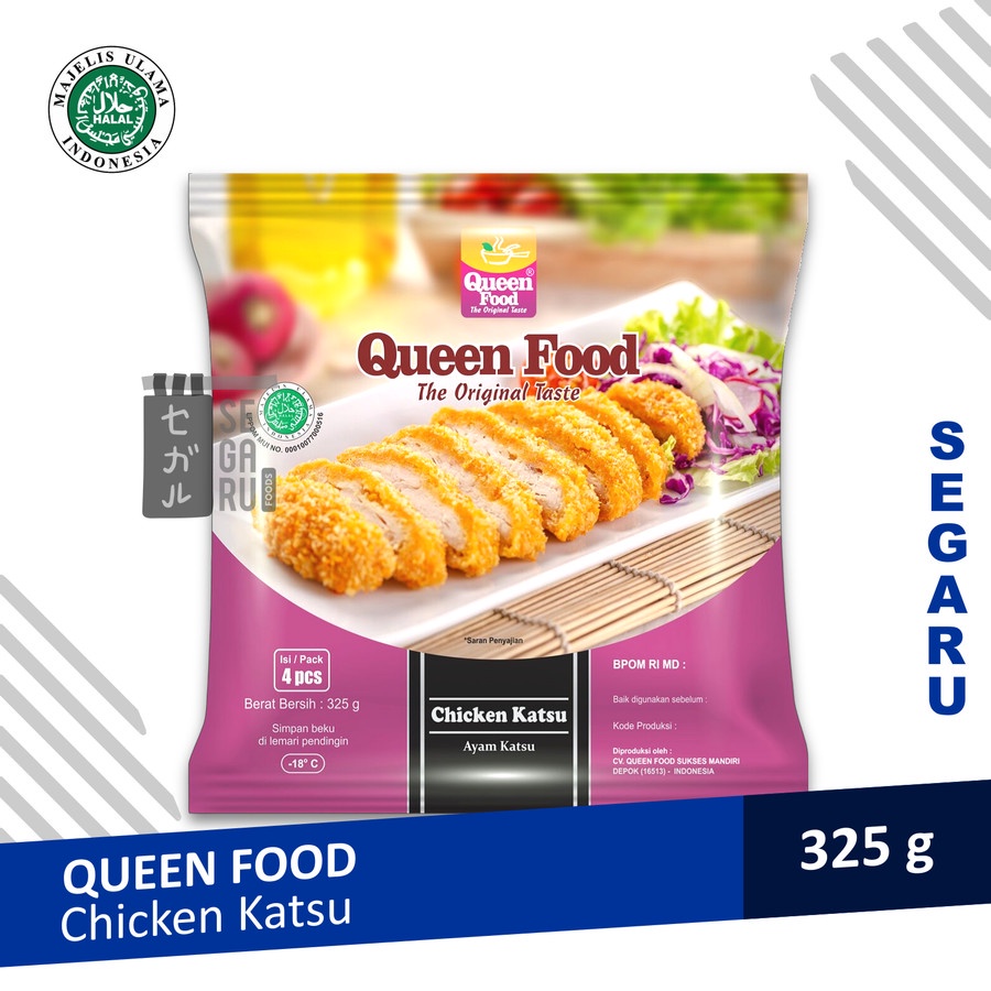 Queen Food Chicken Katsu Bento | Olahan Fillet Ayam Ala Jepang