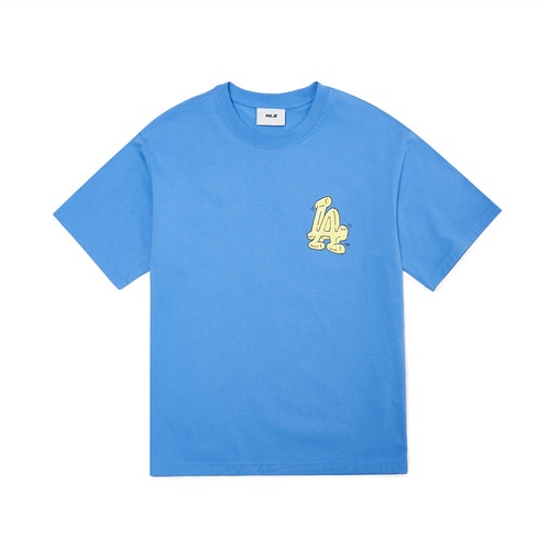 MLB Like LA Back Logo Overfit Tee - Blue