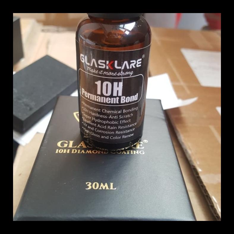 Terbaru Nano Ceramic Coating 10H Glasklare Black