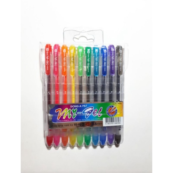 

Dong A My Gel Set 10 Warna
