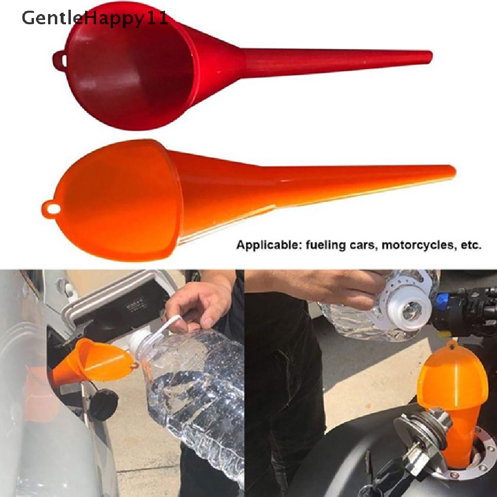 Gentlehappy Corong Pengisian Bahan Bakar / Oli Untuk Mesin Mobil / Motor