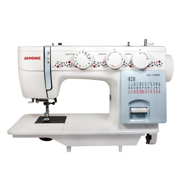 PROMO - Mesin Jahit JANOME NS 7330 N / NS 7330N (Semi Portable)