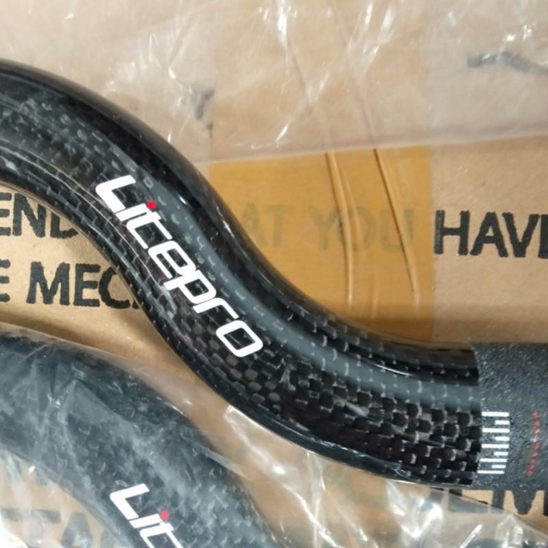 Stang Mid Raise Carbon Litepro for seli brompton