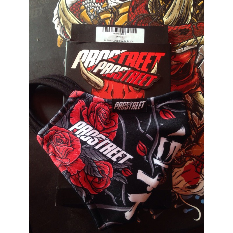 Masker Prostreet Blood Flower new