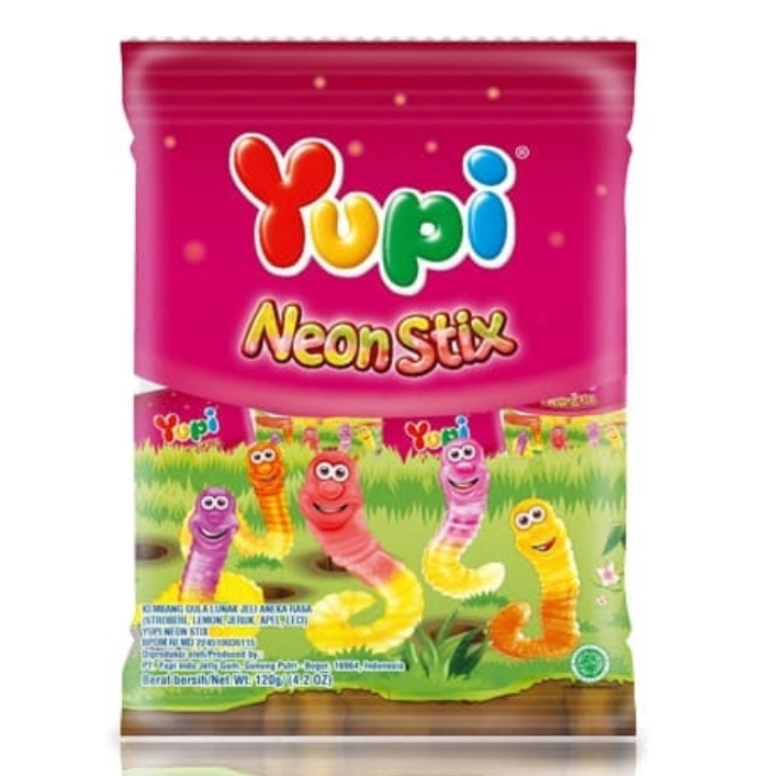 

Yupi Neon stik 120 gram