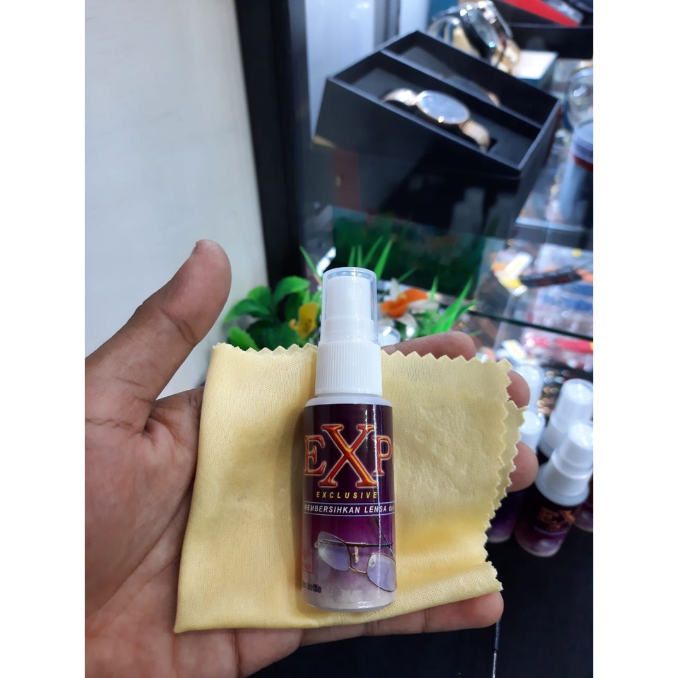 PEMBERSIH LENSA MERK EXPO KUALITAS PREMIUM BENTUK SPRAY DAN HARUM ISI 34ML CAIRAN PEMBERSIH LENSA KAMERA/PEMBERSIH LAYAR HP/CAIRAN PEMBERSIH