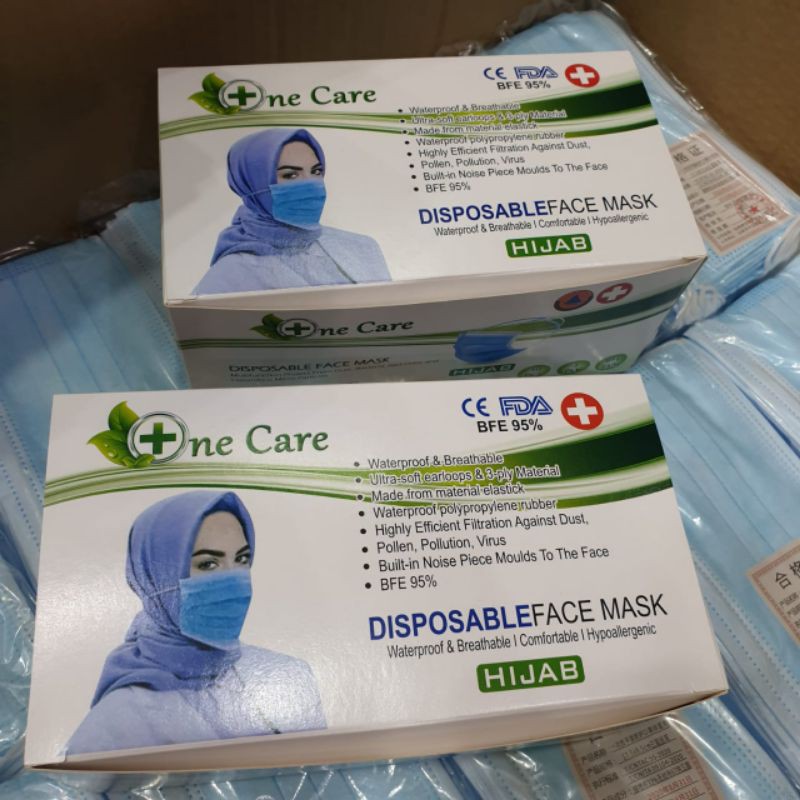 MASKER HIJAB 3PLY 95% BFE