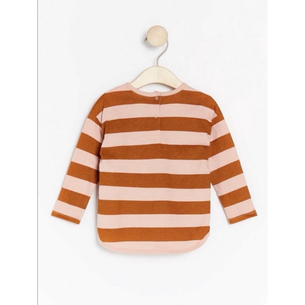 LINDEX UK striped long sleeve t-shirt babyboy, kaos lengan panjang anak bayi laki-laki-1