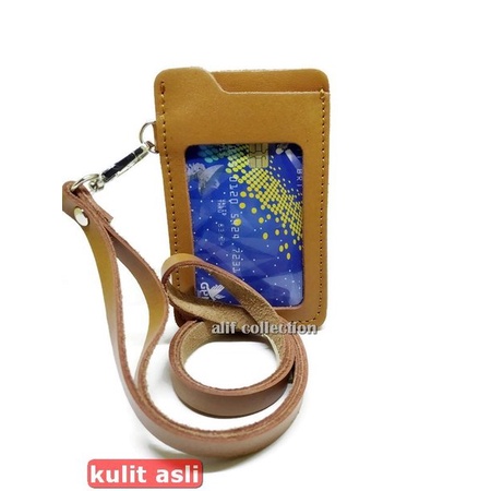 

iD card holder kulit asli - name tag kulit asli - name tag holder m
