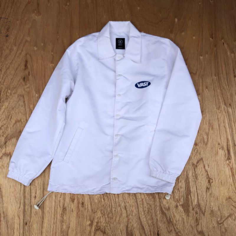 White coach jacket by Vast