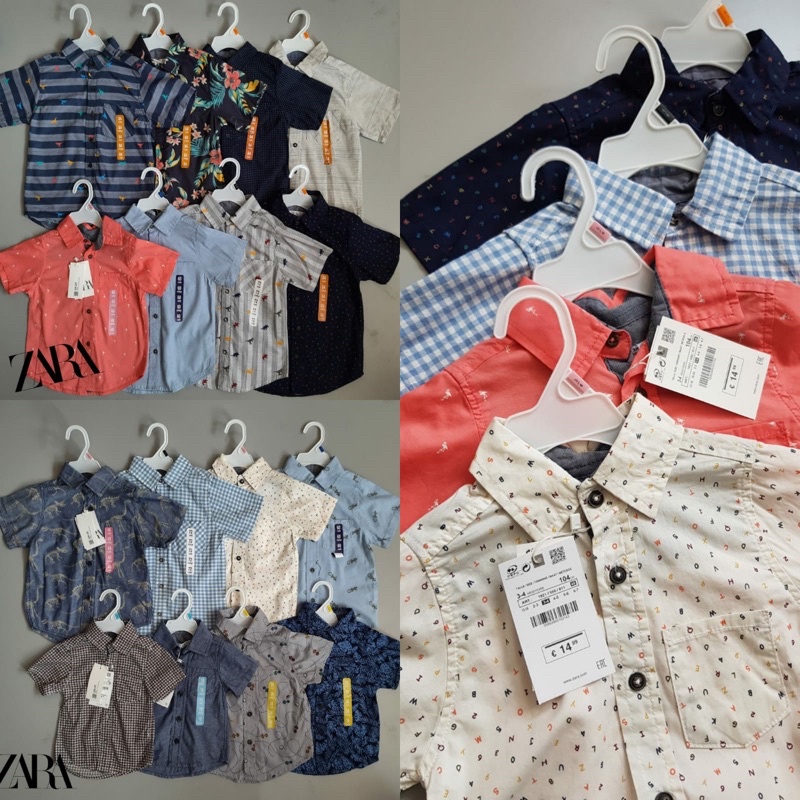 KEMEJA ANAK LAKI LAKI ZARA