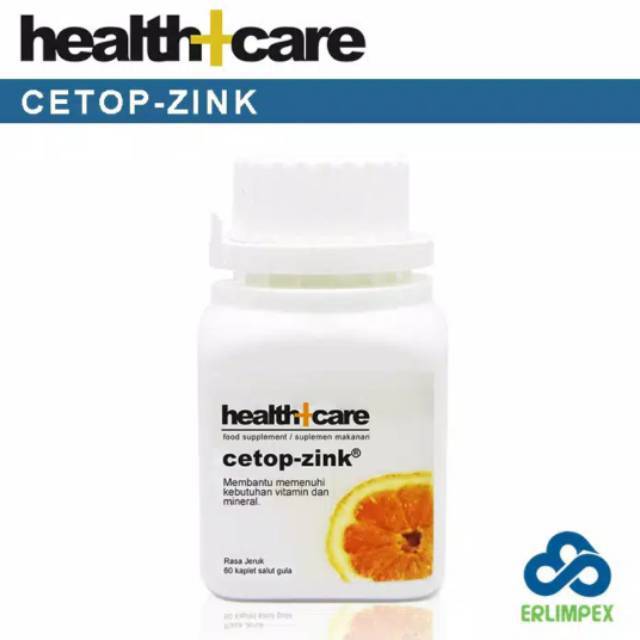 Health care /Cetop Zink Suplemen Vitamin C + Zink Multivitamin, mineral
