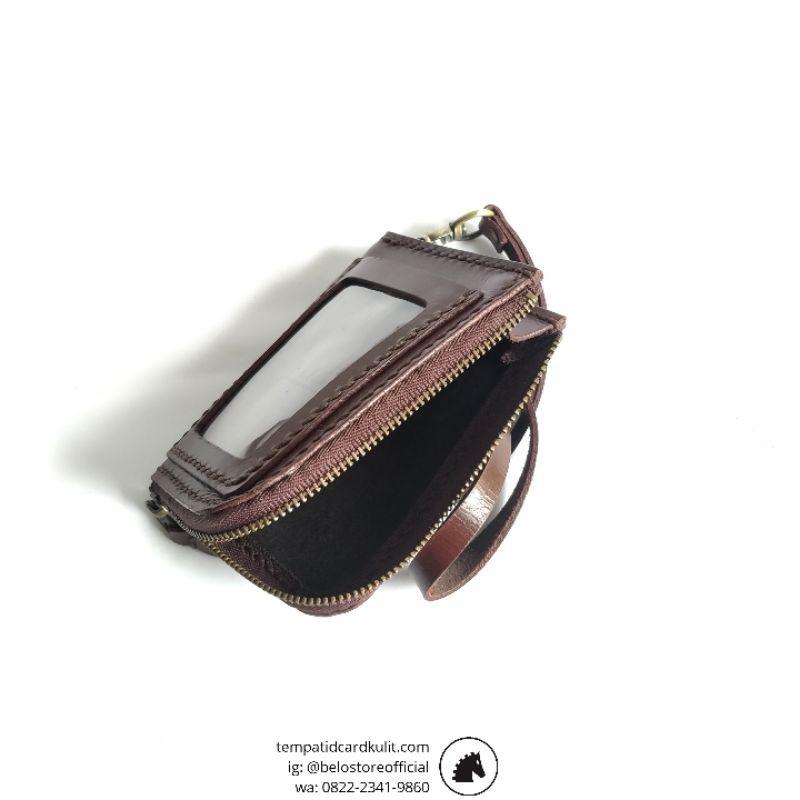 

Gantungan ID Card / Name Tag & Dompet Kulit Asli