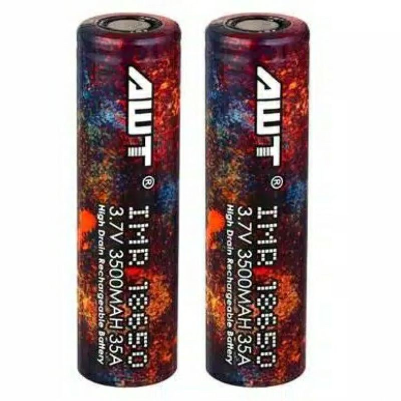 baterai / battery 18650 AWT 3000MAH 3400mah 3500mah 40A