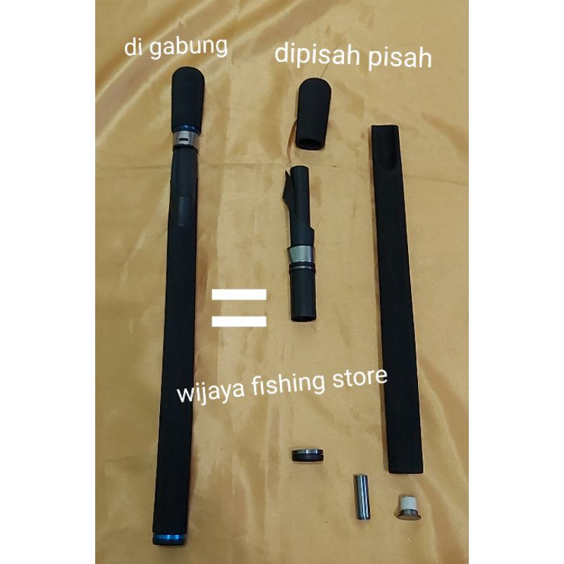 reel seat + busa set panjang 40 cm