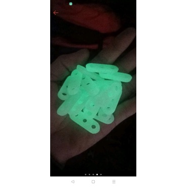 paket lengkap tali flysheet reflektif guyline glow in the dark