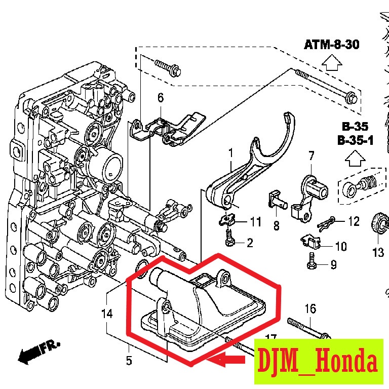 Filter matic filter oli matic honda accord Civic Accord CRV