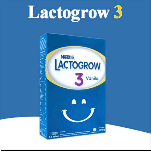 

Lactogrow 3 vanilla 750gr