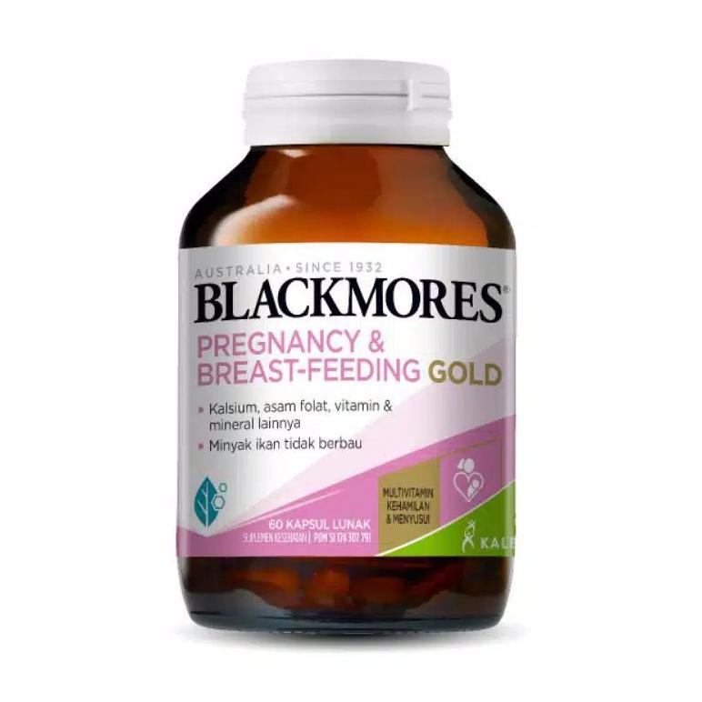 Blackmores Pregnancy And Breast Feeding Gold Kalbe / Asi Booster / Pelancar Asi