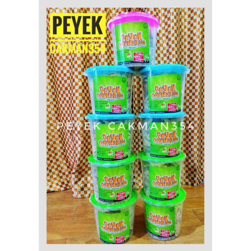 

PEYEK REBON DAN KACANG CAKMAN354