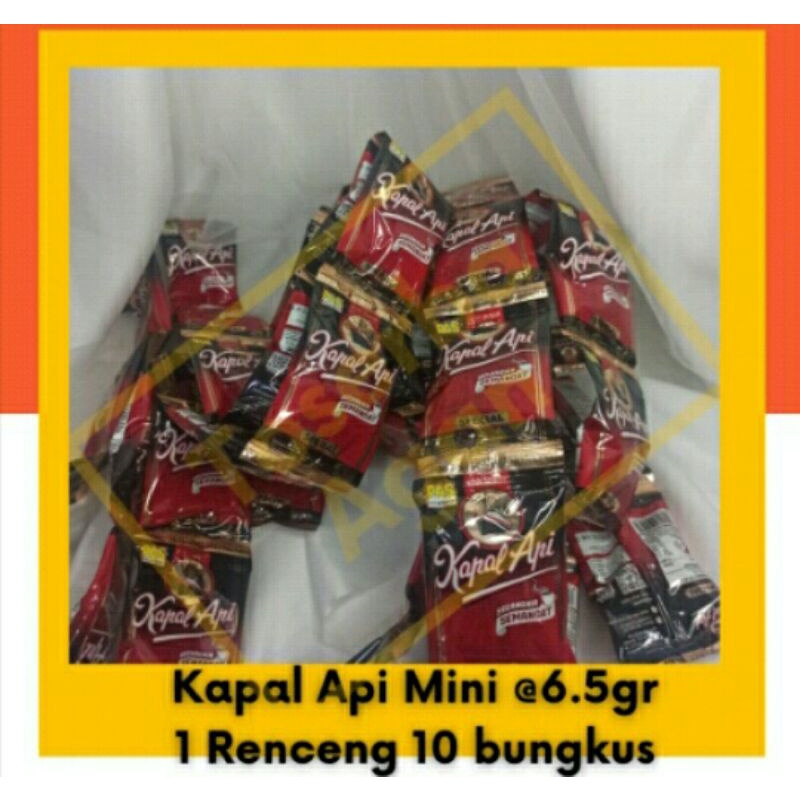 

KOPI KAPAL API MINI KOPI 1 RENCENG 10 SACHET 6,5gr SPECIAL