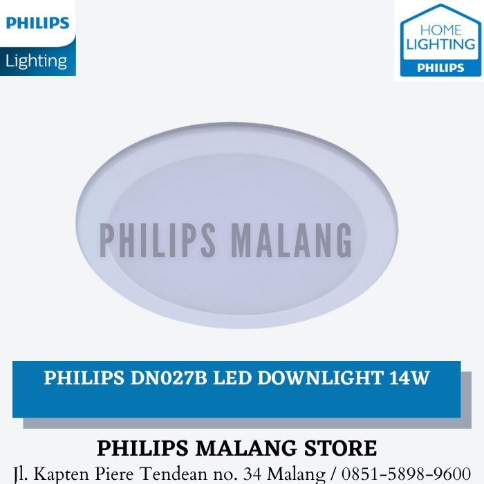 Philips DN027B G2 LED14W lampu plafon murah downlight murah