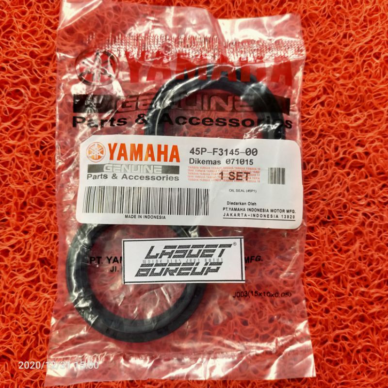SEAL SHOCK SOCK HALU HALU DEPAN YAMAHA 45P - BYSON KARBU LAMA - BYSON FI NEW - ORI ORIGINAL YGP