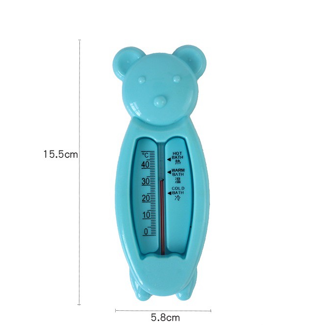 [1KG 43PCS] Babyland Termometer Air Mandi Bentuk Kartun Beruang Untuk Bayi