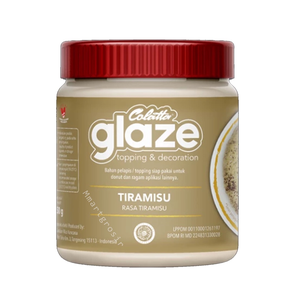 COLATTA GLAZE / Topping &amp; Decoration / Selai Donat  / 250g