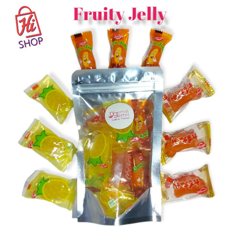 

Fruity Jelly Permen Naraya Aneka Rasa Buah Jeruk, Nenas & Jagung Mixed Kualitas Premium