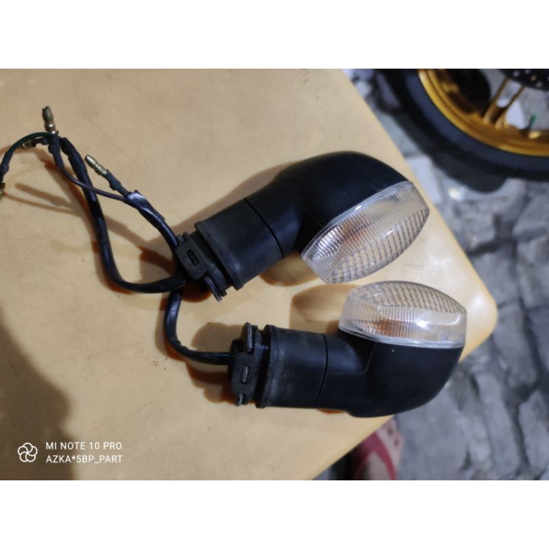 lampu sen vixion byson r25 scorpio old