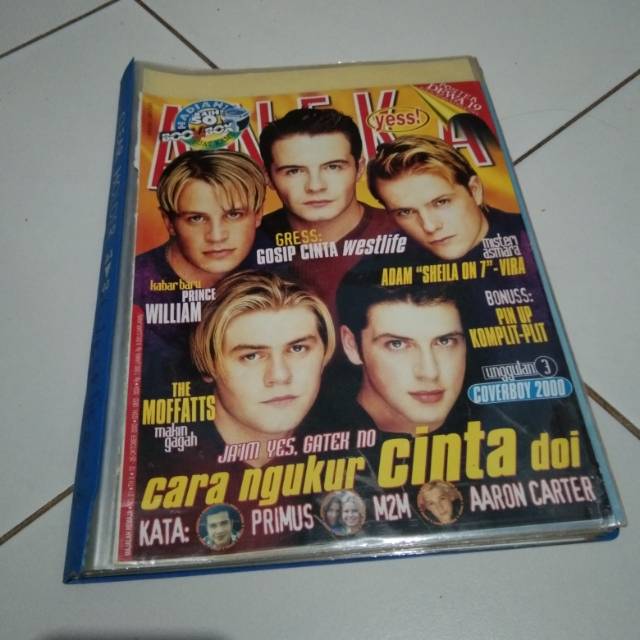 Koleksi Majalah Aneka Yess Edisi Westlife History Of Westlife Poster Westlife Shopee Indonesia