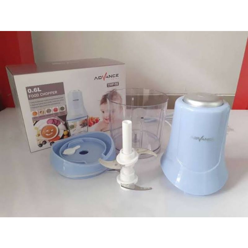 Advance Mini Food Chopper Blender 0.6L / Penggiling Serbaguna CHP 06