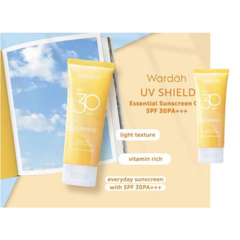 Wardah UV Shield Essential Sunscreen Gel SPF 30PA+++