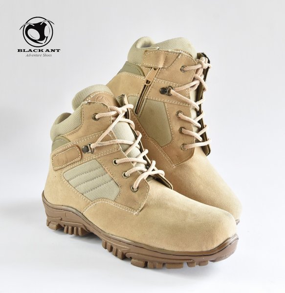 Sepatu delta original black ant middle b16