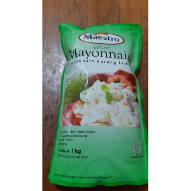 

Mayonaise /mayones maestro light 1 kg