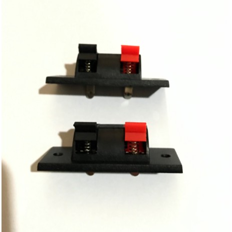 Terminal Speaker 2 Pin Besar Jepit