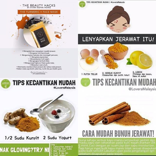 Face Mask Kunyit Indonesia