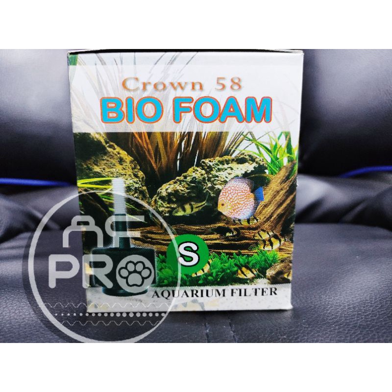 Penyaring filter aquarium BIO FOAM CROWN 58 SIZE S