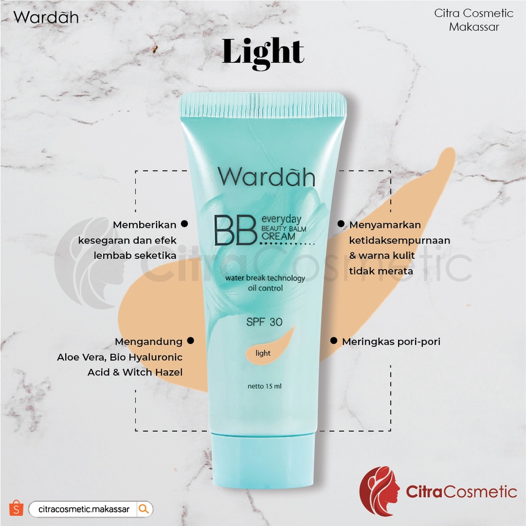 Wardah Everyday BB Cream 15 Ml