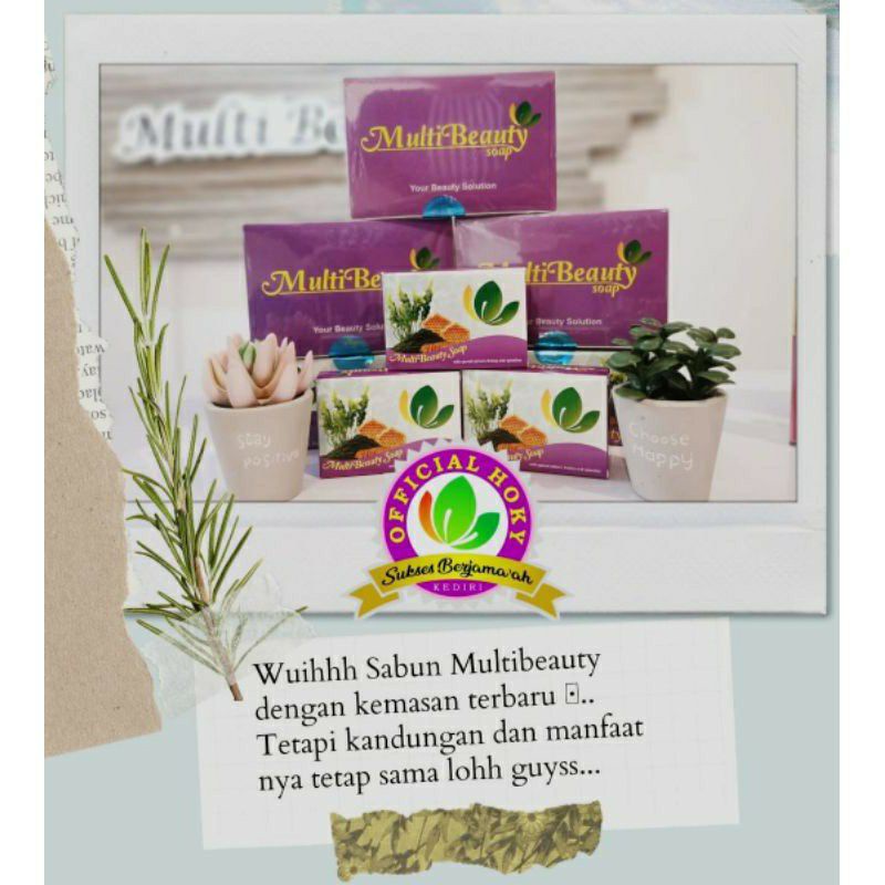 MBS MultiBeauty Soap 100% ORI BPOM