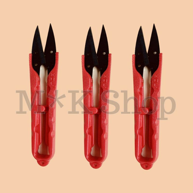 Gunting Benang Jahit. Art: 1735 merah