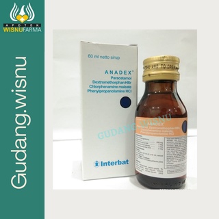 Jual ANADEX SIRUP 60ML Obat Batuk Pilek Demam | Shopee Indonesia