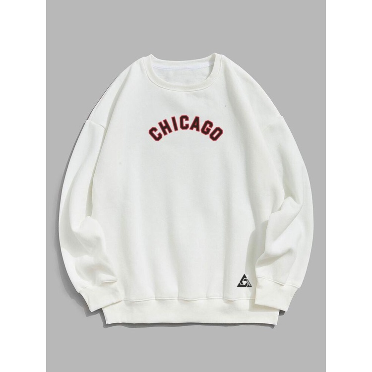 Crewneck Oversize Bestseller Ukuran Jombo XXL Warna Putih Bisa [COD] Tulisan Tokyo Jepang Sweatshirt Keren Anak Muda Sweater Original Distro