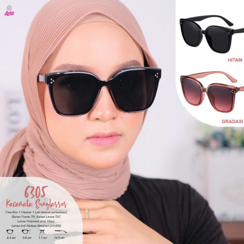 KACAMATA SUNGLASSES IMPORT KODE 6305 BY ASTA