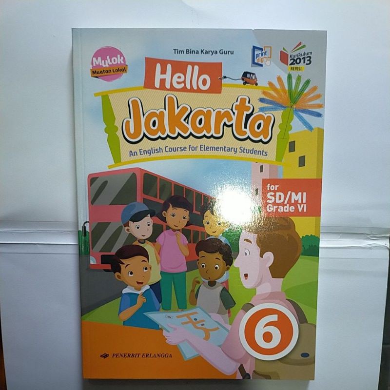 Hello Jakarta SD Kelas 6 Kurtilas Revisi