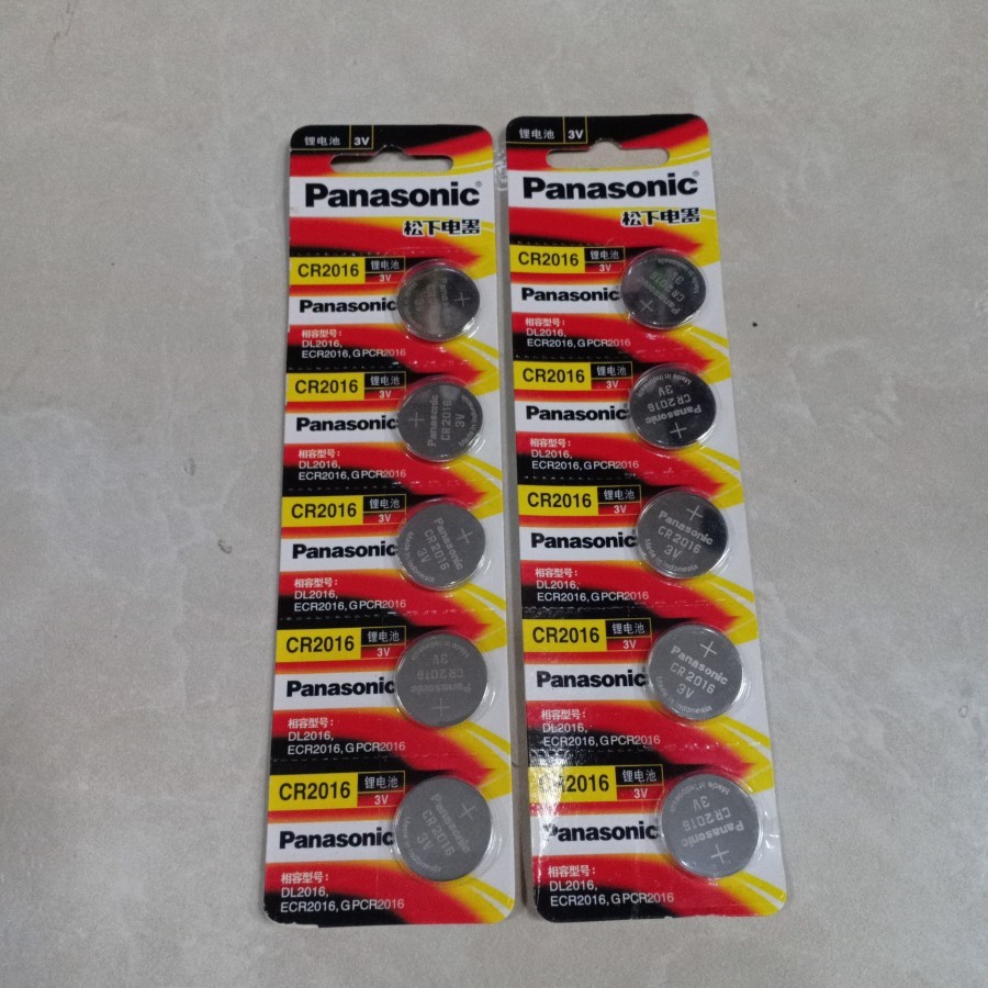 Baterai / Batre / Battery Jam Tangan CR2016 / CR 2016 PANASONIC