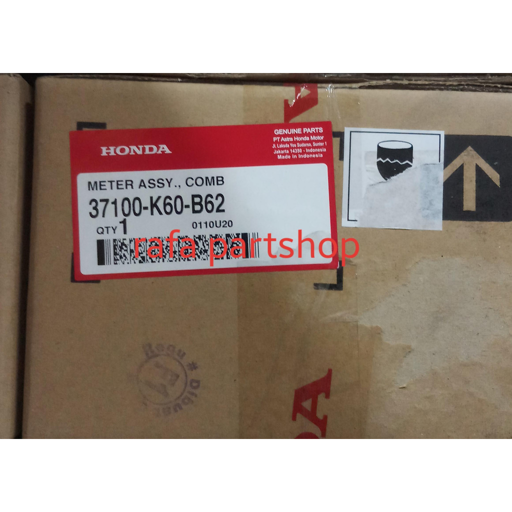 Meter Assy Comb Speedometer Spedo Vari0 125 Esp K60 37100K60B62 ORI AHM