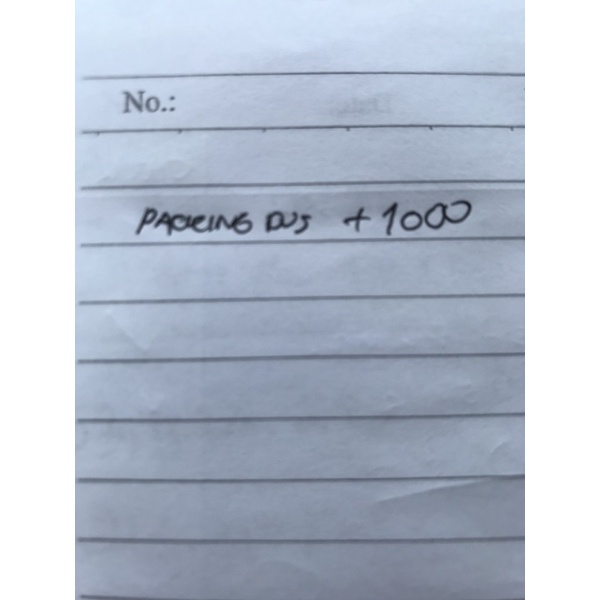 

packing dus / karton