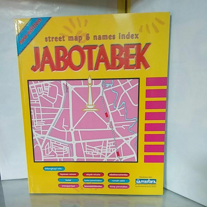 

Street Map & Names Index JABOTABEK.